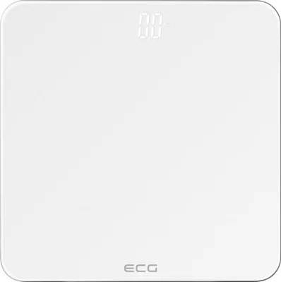 Image de Pèse-personne numérique blanc ECG OV1821