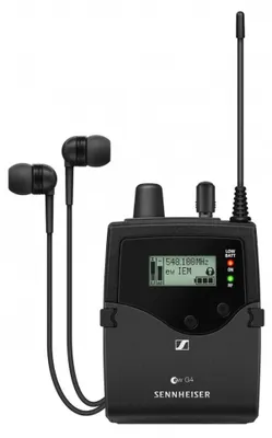 Zdjęcie produktu dla Sennheiser EK IEM G4-A - Stereofoniczny odbiornik miniaturowy, 516–558 MHz