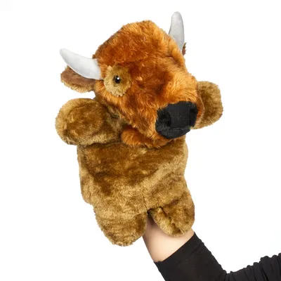 Obrázek produktu pro Plyšový maňásek bizon 32 cm