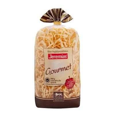 Obrázok produktu pre Jeremias Švábske špecle CHZO Gourmet s čerstvým vajcom 500g balenie 2