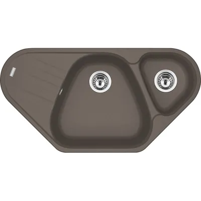 Produktbild von FRANKE ANTEA AZG 661-E Einbauspüle / Fraganit / Steingrau / Excenter / 80 cm