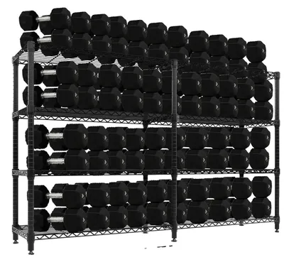 Obrázek produktu pro Kovový regál, nastavitelný design, vysoká nosnost, 4 kola, průměr 35 cm