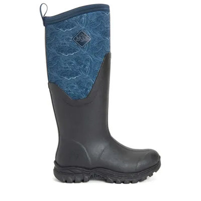 Produktbild von Muck Boots Damen Arctic Sport Gummistiefel FS4289 (42 EU) (Schwarz/Marineblau)