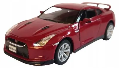 Produktbild von Kinsmart 2009 Nissan GT-R R35 Modellauto Sammlermodell detailgetreu