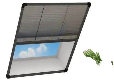 Produktbild von Insektenschutz, Aluminium, Magnetverschluss, armeegrün