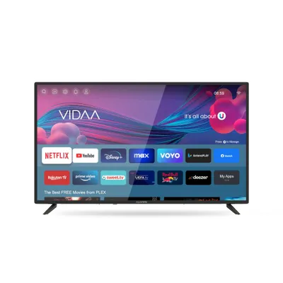 Produktbild von ALLVIEW 40-Zoll Full HD Smart-LED Fernseher 40iPlay6000-F – Nahezu Rahmenlos, HDMI & USB, WLAN, VIDAA Smart TV, Wandmontierbar (VESA 200×200)