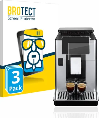 Produktbild von 3x BROTECT Schutzglas für ECAM610.75.MB/ 610.74.MB/ 610.55.SB/ 612.55.SB Schutzfolie Panzer Folie Glas Display Schutz klar