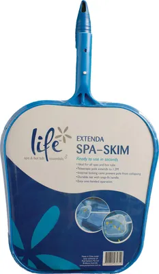 Produktbild von Life Extenda Spa-Skim Skimmer Laubkescher mit Teleskopstange Kescher für Whirlpools
