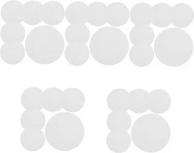 Produktbild von Mittelqualitäts Filterpapier Rundschalen - 1000 Stück Zellulose Ringe - Laborbedarf
