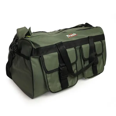 Produktbild von Traxis Angeltasche 40 Liter - TrageTascheche - Angelkoffer - Grün - 54x29x34cm
