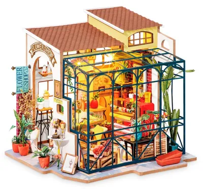 Obrázok produktu pre ROBOTIME DG145, DIY miniatúrny domček, Chlapec / dievča, 14 rok / roky, Dospelý/Dieťa, Viacfarebný, 206 kusov
