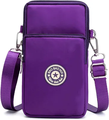 Zdjęcie produktu dla Torba crossbody na telefon, mała i lekka, regulowany pasek na ramię, dla kobiet