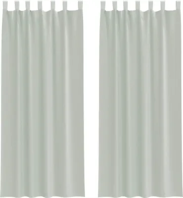 Obrázok produktu pre vidaXL Voálové závesy s pútkami 2 ks. Svetlosivé 140x260 cm