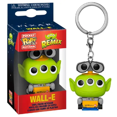 Produktbild von Pixar Remix Alien - Wall-E - Schlüsselanhänger Funko Pocket POP! Keychain