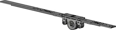 Produktbild von WINKHAUS Getriebe konstant GAK.465, DM 15,5 mm, FFH 420-520 mm, silber