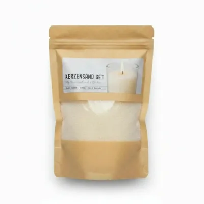 Produktbild von Kerzensand 500 gr. 10 Dochte creme