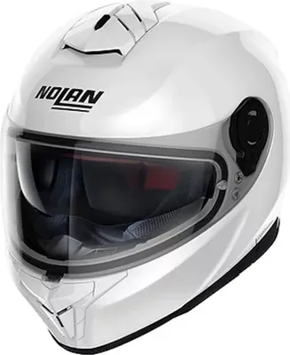 Produktbild von Nolan N80-8 Classic N-Com Helm Farbe: Weiß, Grösse: XXS (53/54)