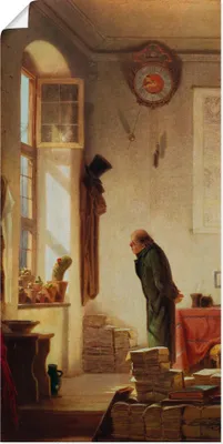 Produktbild von ARTland Poster Der Kaktusliebhaber. Um 1865 Größe: 30x60 cm