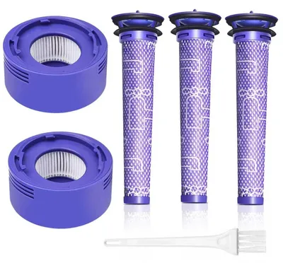 5 Ersatzfilter für Dyson V7/V8, HEPA + Vorfilter