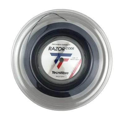 Zdjęcie produktu dla Naciąg tenisowy Tecnifibre Razor Code 200 M czarny 1,25 mm czarny 1,25 mm