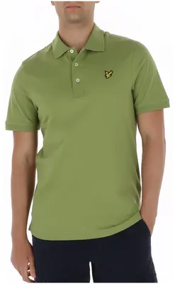 Productafbeelding van Lyle & Scott Polo Top Heren Groen - SP400VOG - Maat M
