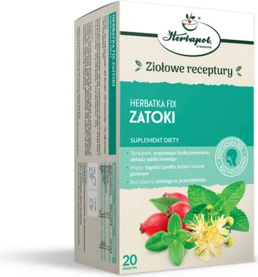 Produktbild von ZATOKI Fixtee 20*2g HERBAPOL KRAKÓW