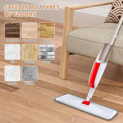 Produktbild von Swiffer Power Mop vervangingsdoeken, 6 stuks, dweil hoofdkussen accessoires