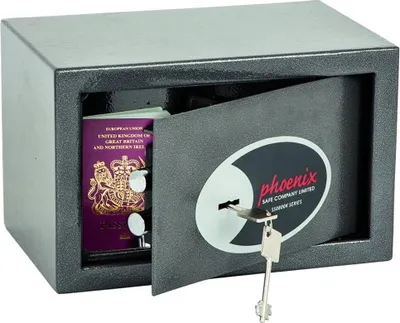 Produktbild von Phoenix Safe Co. VELA HOME & OFFICE 10 l Stahl Graphit, Metallisch