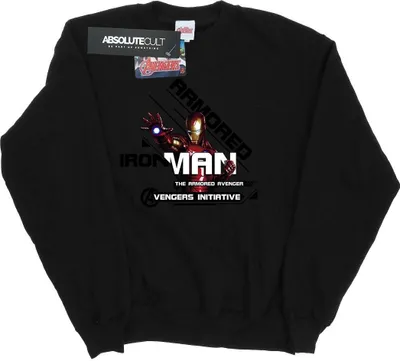 Image de Marvel - Sweat-shirt pour homme "Armored Avenger" BI2971 (M) (Noir)