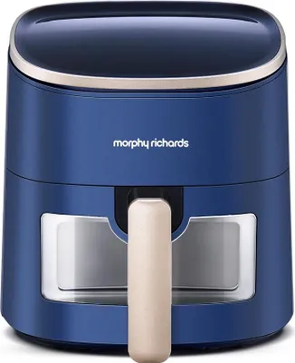 Zdjęcie produktu dla Frytkownica na gorące powietrze Morphy Richards MUC-A4T4V, 4 l, 8 programów, okienko podglądu, ekran dotykowy, kolor niebieski
