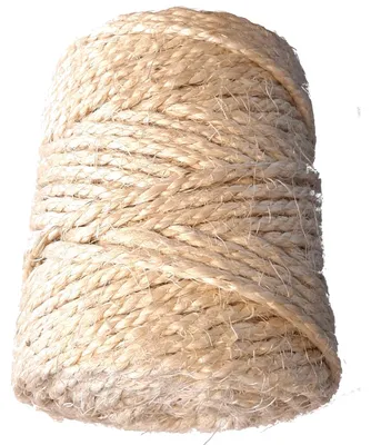 Produktbild von cyclingcolors Sisalseil für Kratzbaum 6mm x 50m Natur Sisalseil Sisal für Kratzb