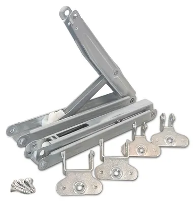 Produktbild von Coemo 2 Stk Scharniere Kopfteilverstellung inkl. 4 Schrauben und Montagematerial