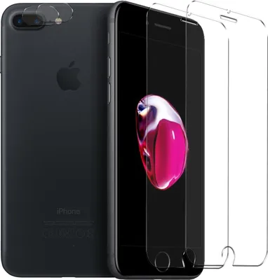 Image de Verre blindé pour Apple iPhone 7 Plus / 8 Plus film de protection 2x verre de protection de la caméra film 2x film blindé