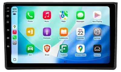 Immagine prodotto di Autoradio Android da 9 pollici con 64 GB per Audi A4 B6/B7 (2000–2009) con CarPlay, Android Auto, navigatore e Bluetooth