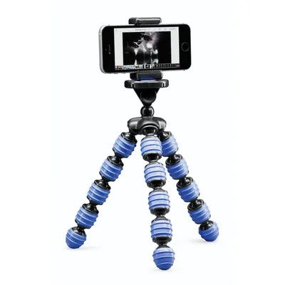 Produktbild von Cullmann Alpha 350 mobile, 3 Bein(e), Schwarz, Blau, 23 cm, 204 g