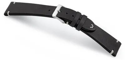 Produktbild von MANUFAKTURWERK Armband UHLENHORST, kompatibel mit Apple Watch Ultra, Ultra 2, Schwarz