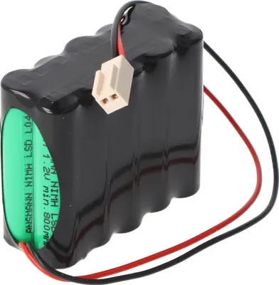Zdjęcie produktu dla Akumulator odpowiedni do rolet roma 4508470 Akumulator 12V 800mAh F2x5 z kablem i wtyczką