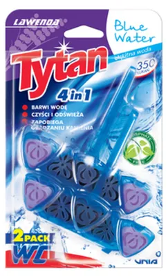 Zdjęcie produktu dla Tytan, Zawieszka do WC lawenda, 2 x 40g