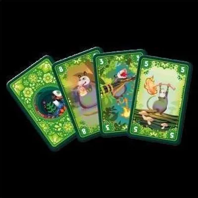 Produktbild von Schwänze in Flammen Kartenspiel – Taktik, Bluff & Abenteuer