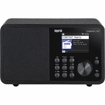 Produktbild von Imperial, Kompaktes Radio DAB+/FM/Internet mit Alarmfunktion DABMAN i160, Schwarz