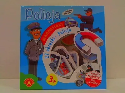 Zdjęcie produktu dla Magnesiaki Policja 23695.