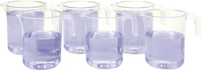 Produktbild von Gowi Messbecher mit Griff 6er Set