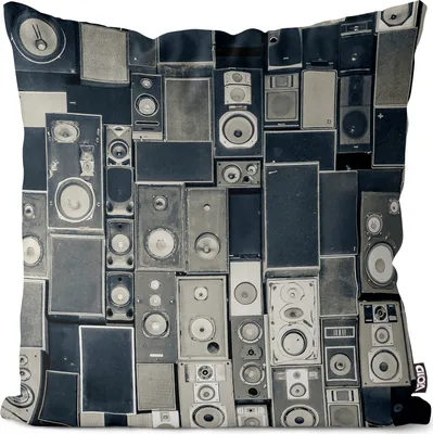 Produktbild von VOID Retro Boxen Musik Bass Kissenbezug Kissenhülle Sofakissen Kissen Deko Outdoor-Kissen Dekokissen