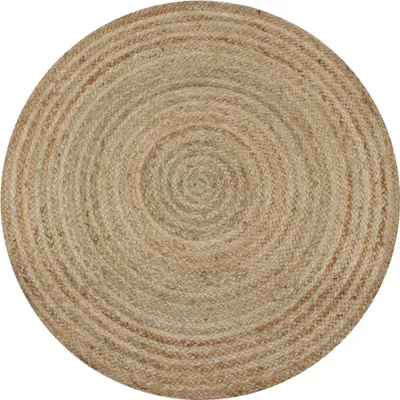 Produktbild von Teppich Jute Geflochten 150 cm Rund