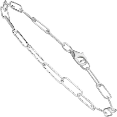 Produktbild von Armband 925 Sterling Silber diamantiert 19 cm Silberarmband