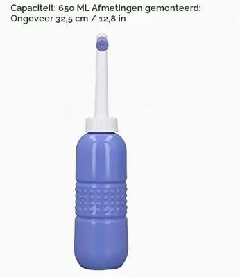 Immagine prodotto di Bidet portatile da 650 ml con due ugelli regolabili, ideale per i viaggi