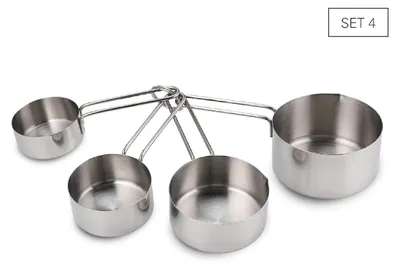 Produktbild von Karl Weis Messbecher-Set aus Edelstahl, 4-teilig