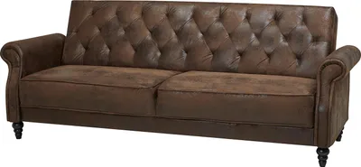 Produktbild von home24 Schlafsofa - Microfaser - Braun