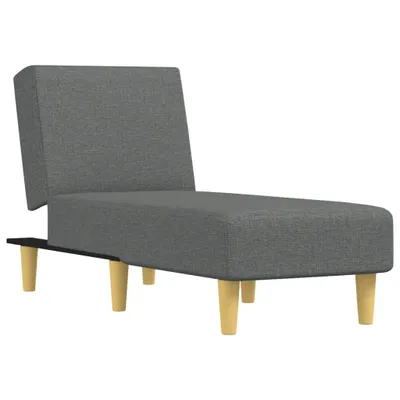 Obrázek produktu pro Lenoška tmavě šedá textil