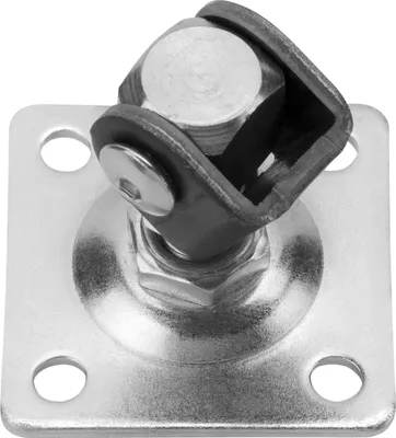 Produktbild von Torangel verstellbar M16 mit Anschraubplatte 80 x 80 mm Torbeschlag Stahltorscharnier Stahltorband von SOTECH